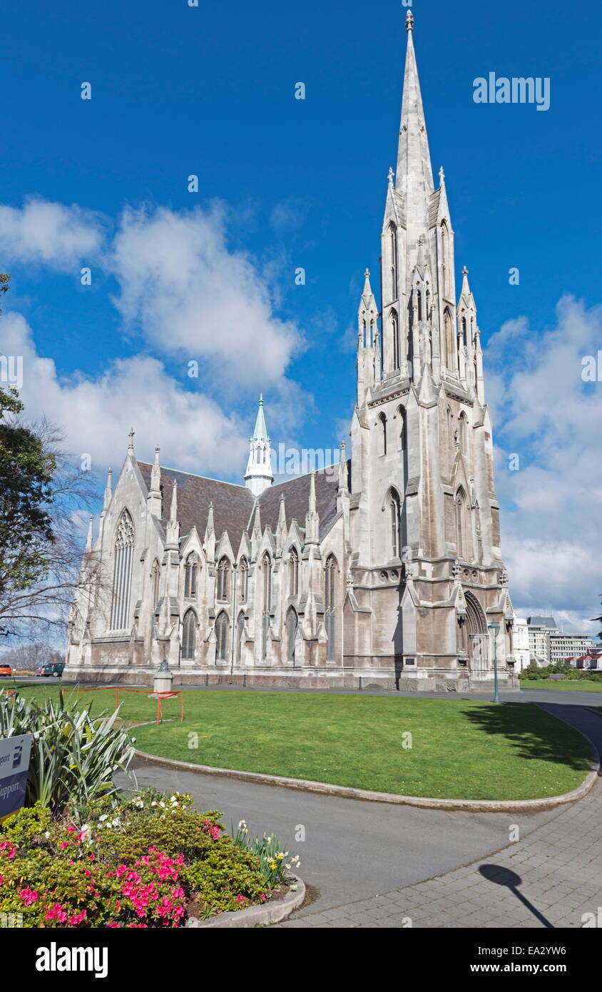 The First Church, Dunedin, Otago, South Island, New Zealand, Pacific Stock Photo