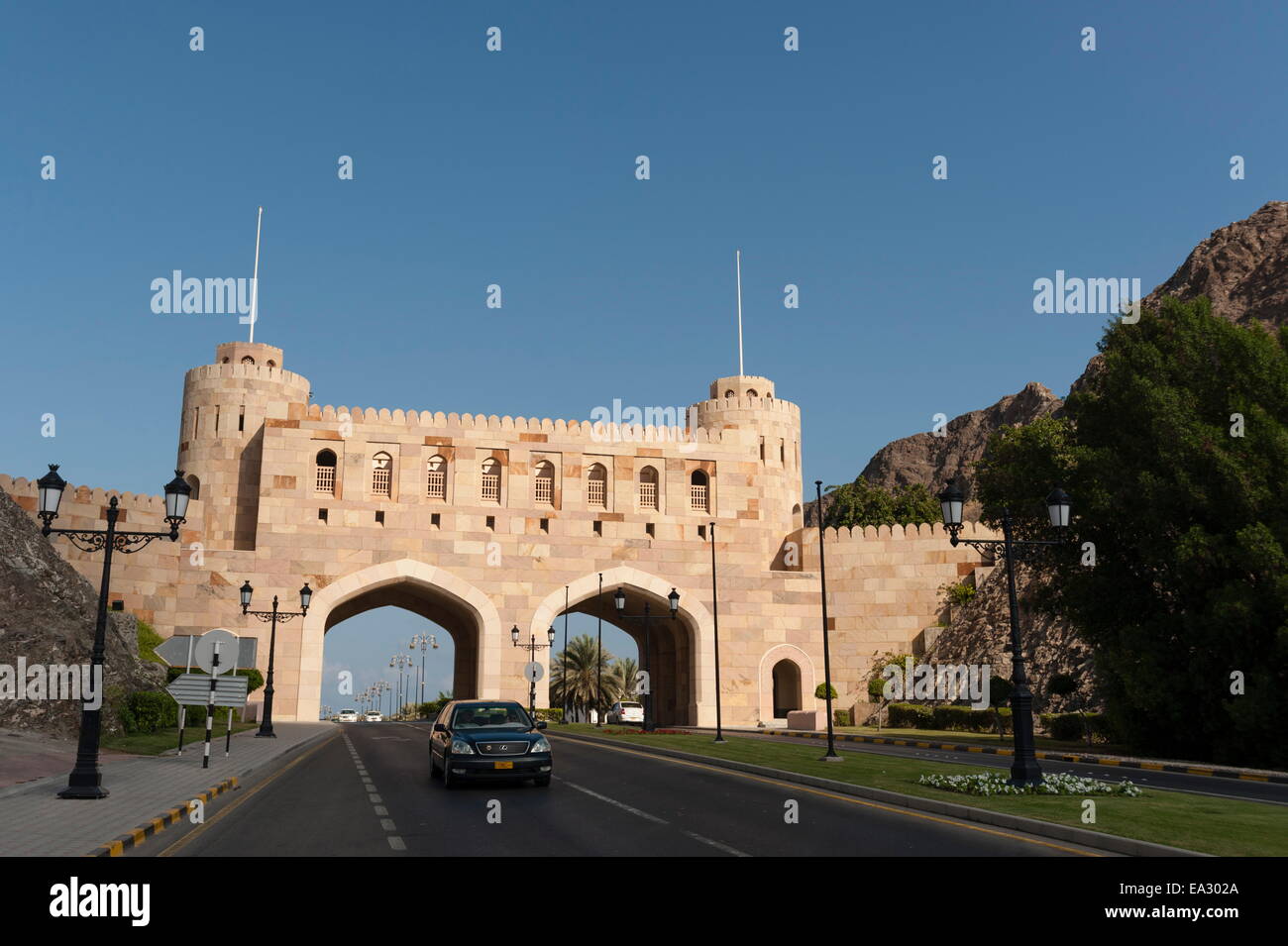 Muscat Gate, Muscat, Oman, Middle East Stock Photo Alamy