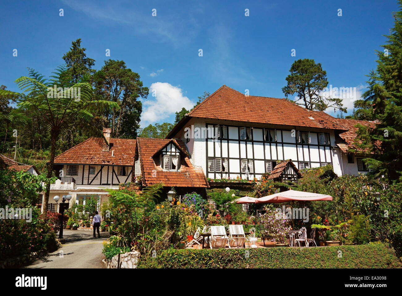 The Smokehouse Hotel and Restaurant, Cameron Highlands, Pahang, Malaysia, Southeast Asia, Asia Stock Photo