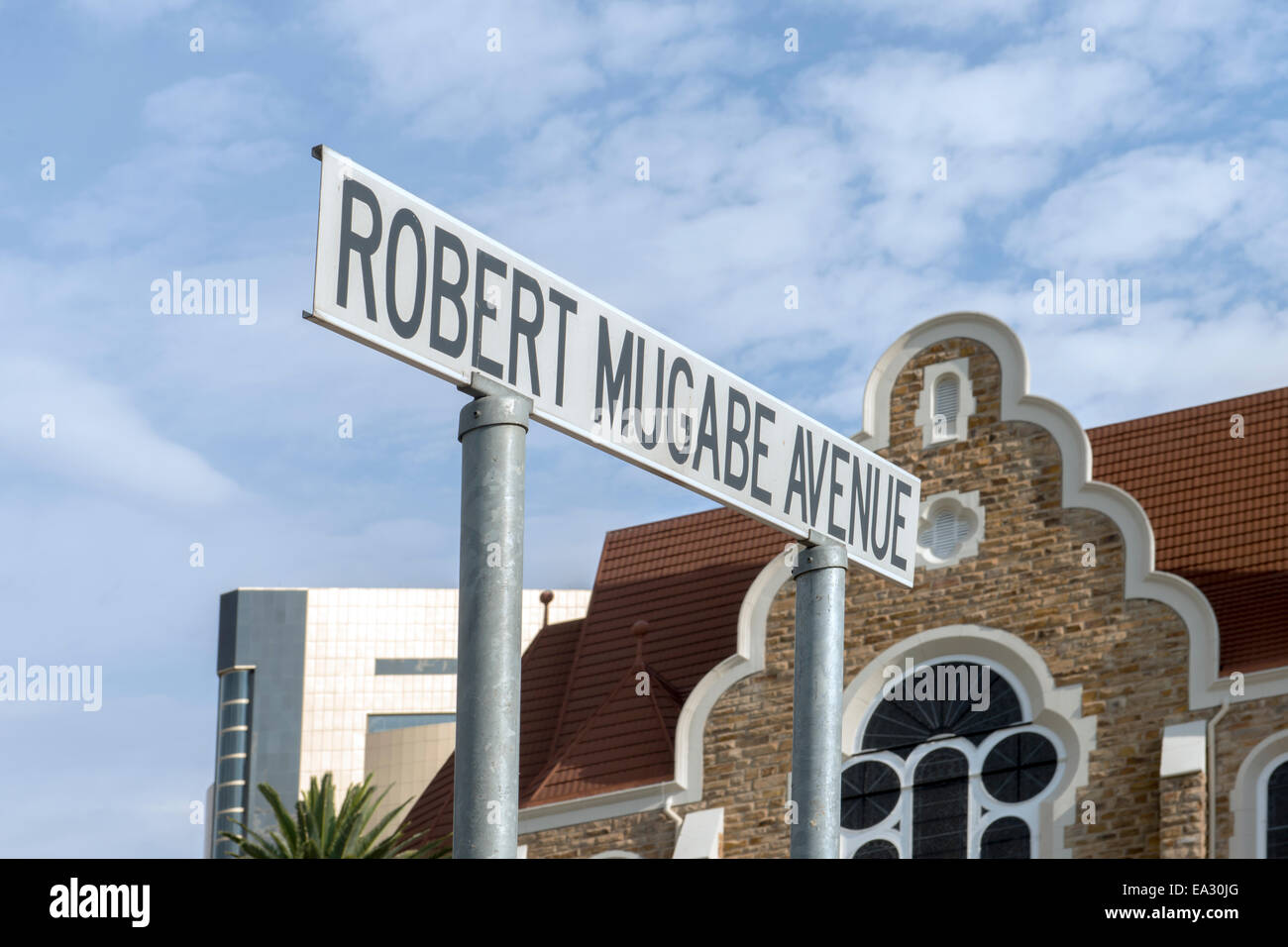 Windhoek, capital of Namibia Stock Photo