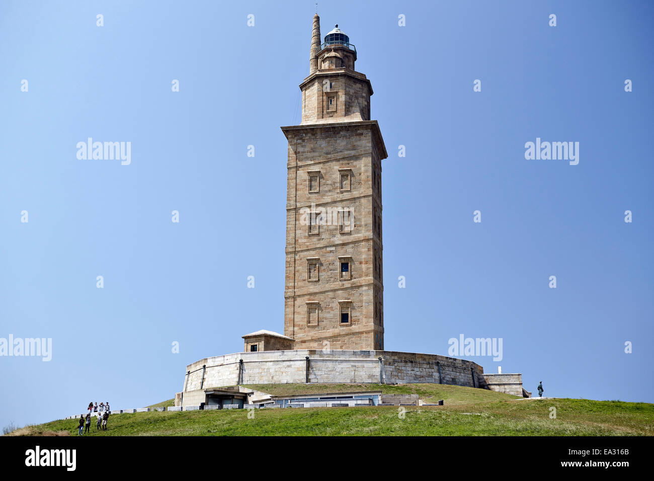 Hercules Tower, oldest Roman lighthouse in use today, UNESCO World ...