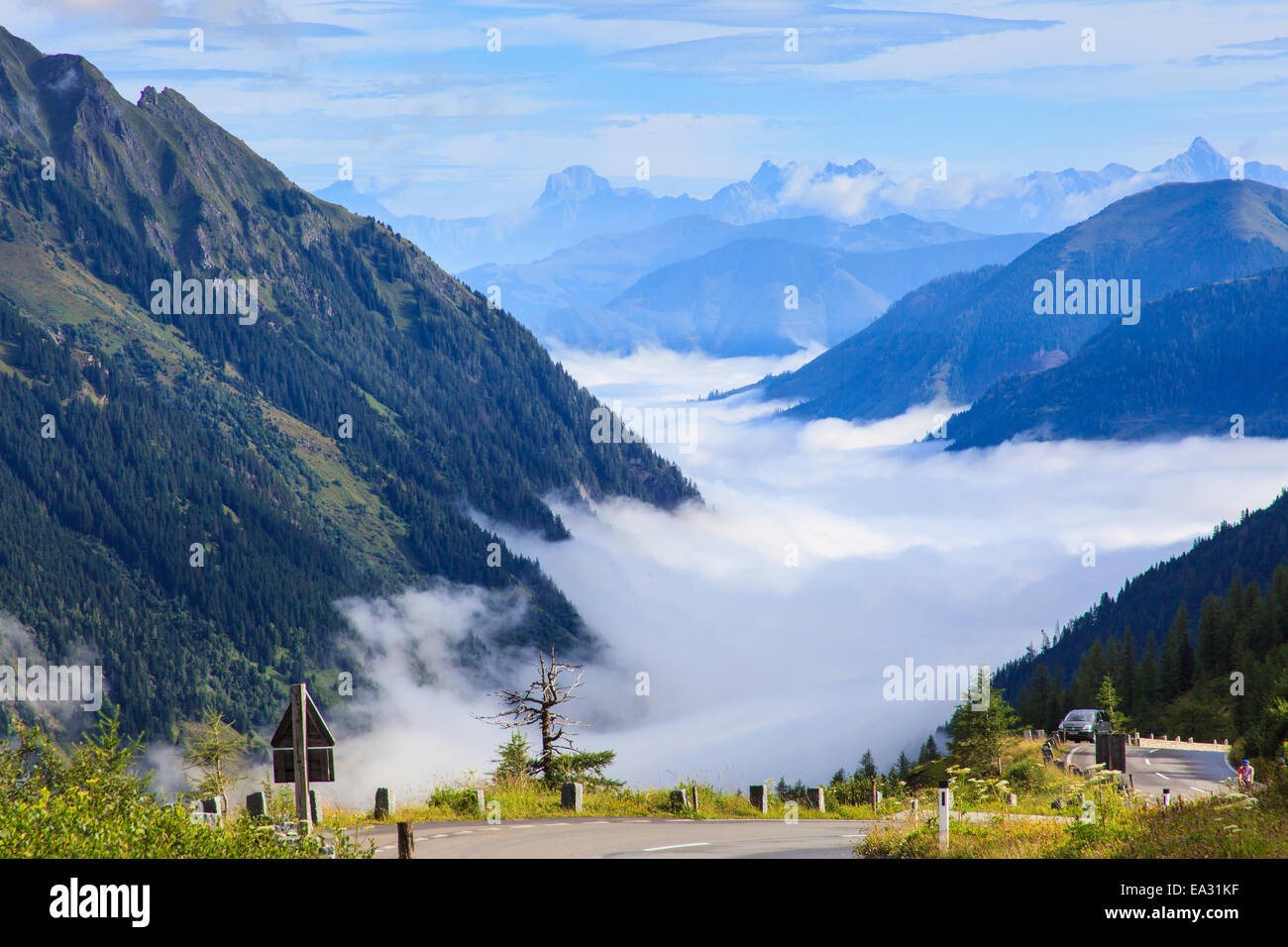Grossglockner High Alpine Road Stock Photo Alamy