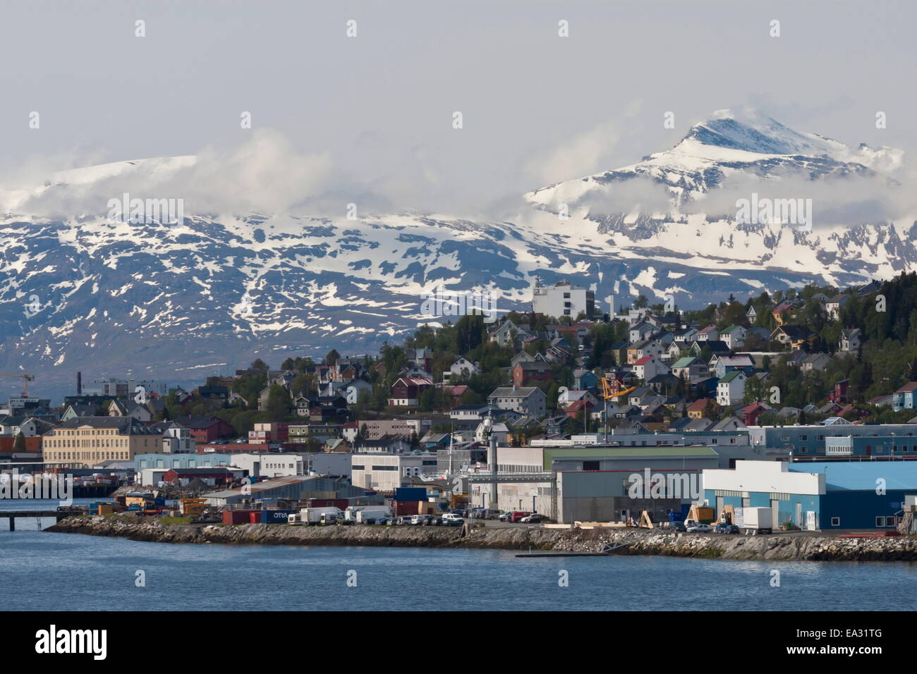 Tromso, Norway. 17th June, 2023. Midnight Sun Marathon in Tromso, Norway.  Credit: Vit Javorik/Alamy Live News Stock Photo - Alamy