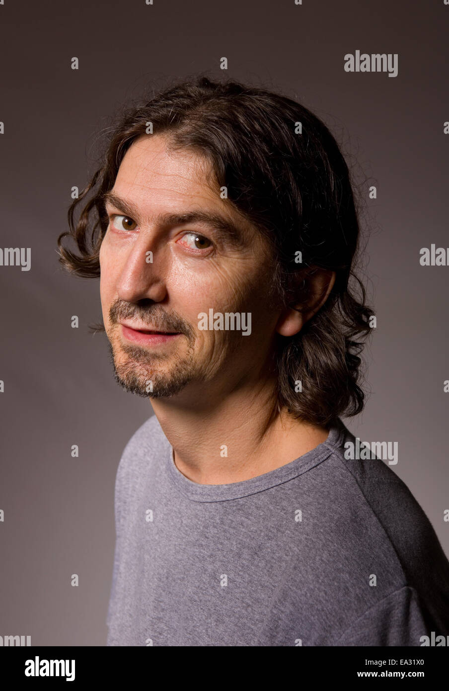 Young black man thinking hi-res stock photography and images - Alamy