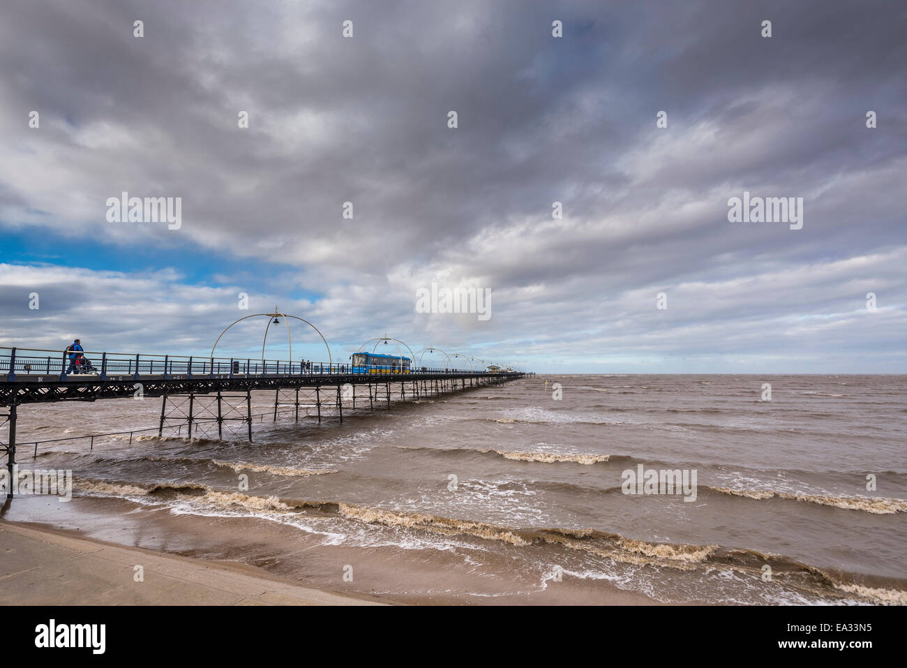 Southport at high tide hires stock photography and images Alamy