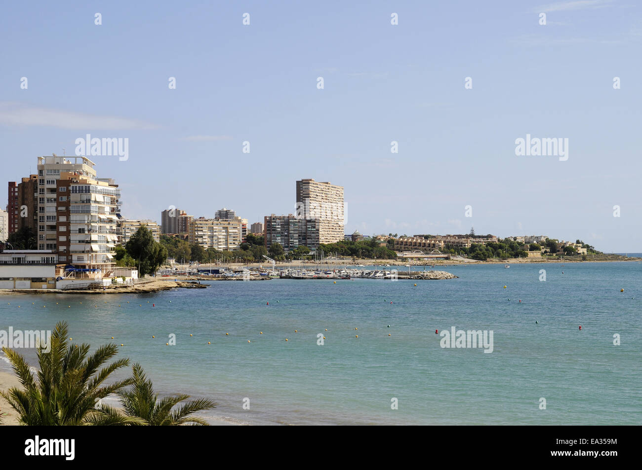 beach, La Albufereta, Alicante, Spain Stock Photo Alamy