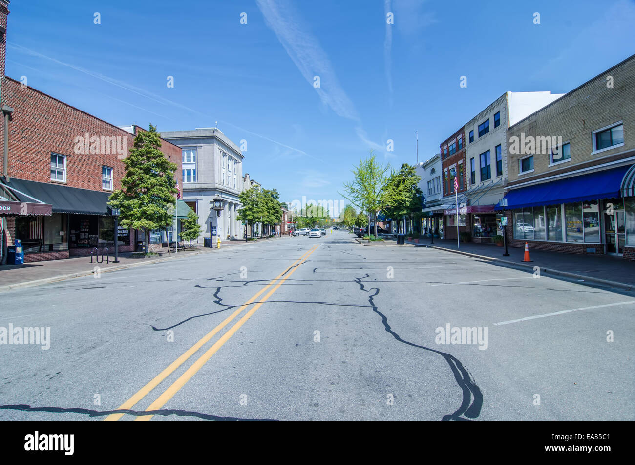 waterfront downtown of edenton nc Stock Photo Alamy
