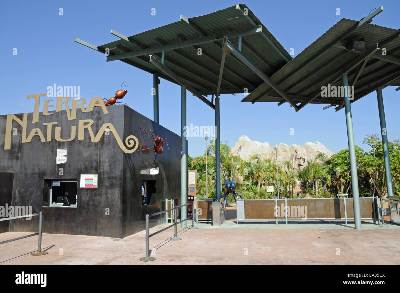 Terra Natura, leisure park, Benidorm, Spain Stock Photo