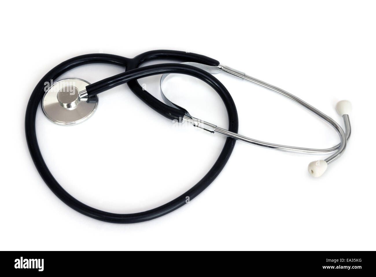 stethoscope isolated over a white background Stock Photo - Alamy