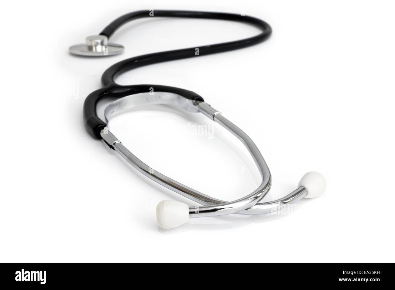 stethoscope isolated over a white background Stock Photo - Alamy
