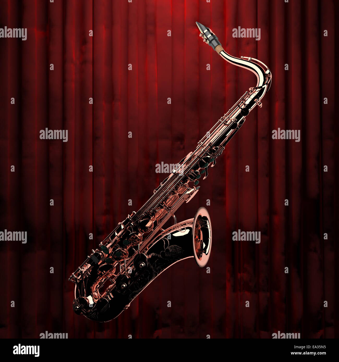 Red saxophone hires stock photography and images Alamy