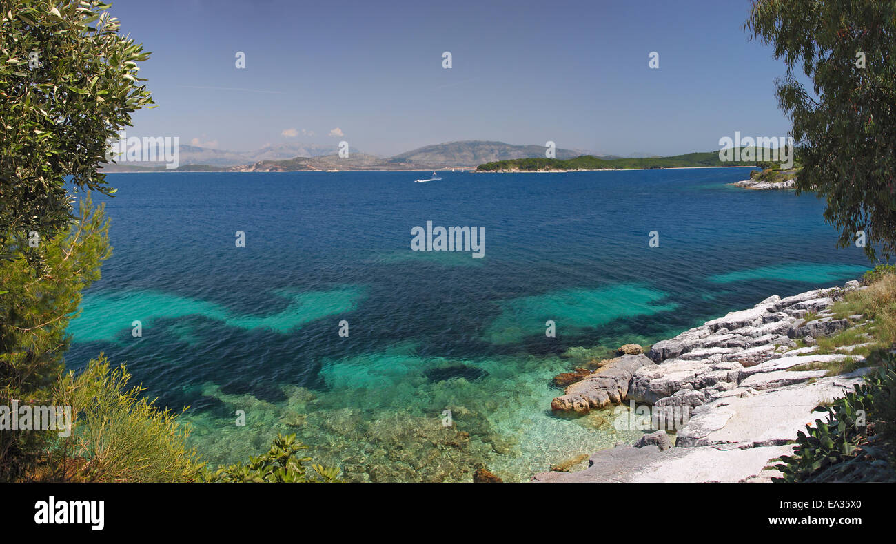 Seascape azure hi-res stock photography and images - Alamy