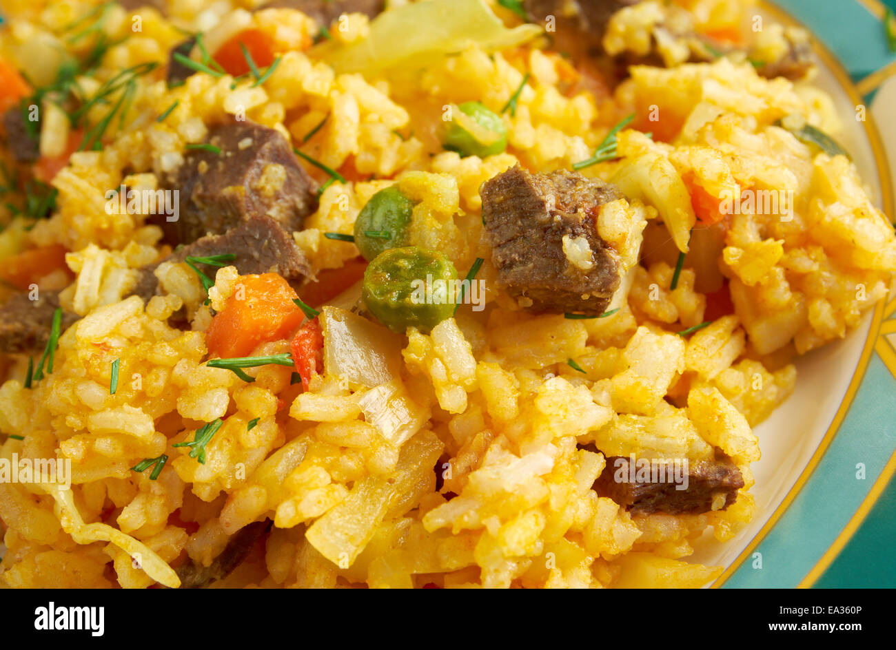 arroz chino colombiana Stock Photo