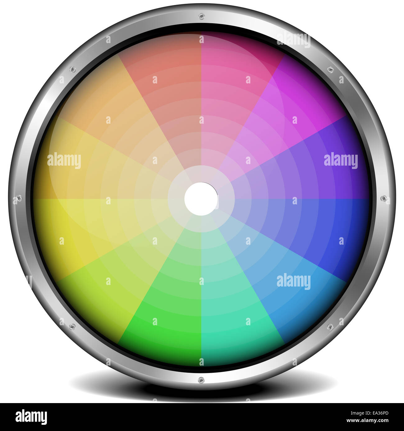 Colour wheel chart hi-res stock photography and images - Alamy