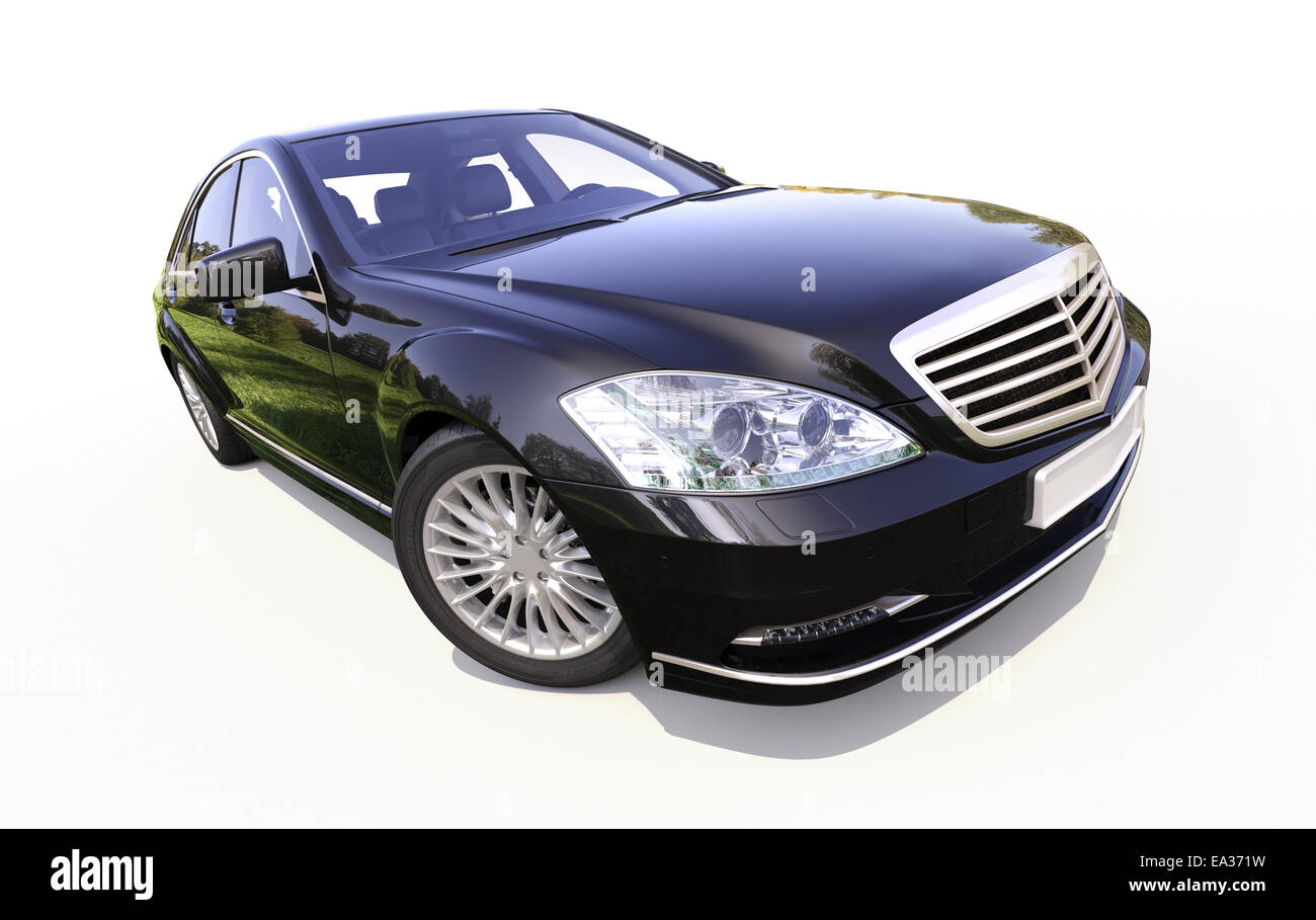 Modern luxury executive car Stock Photo Alamy