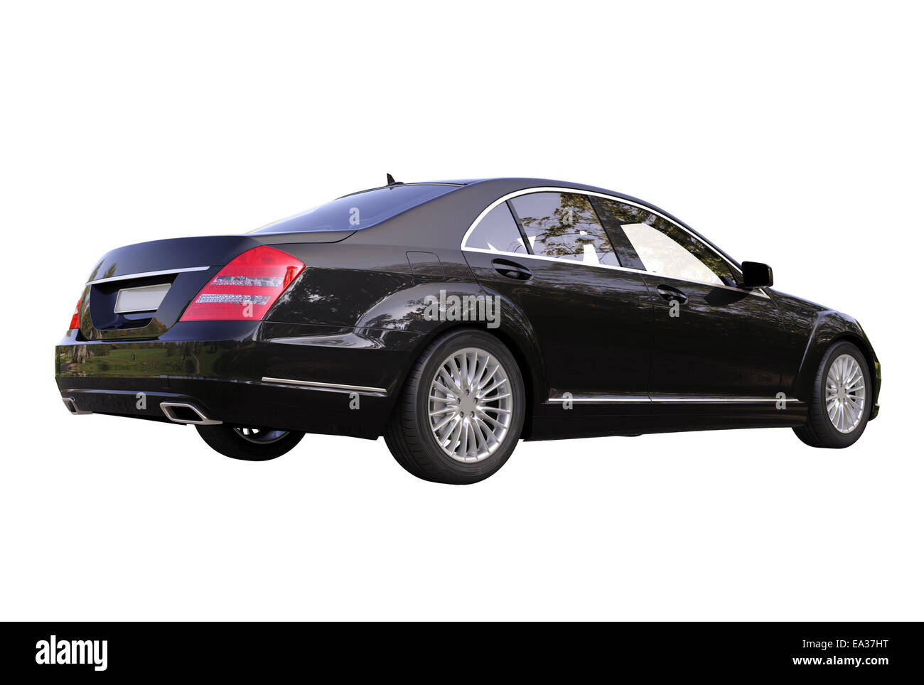 Modern luxury executive car Stock Photo - Alamy
