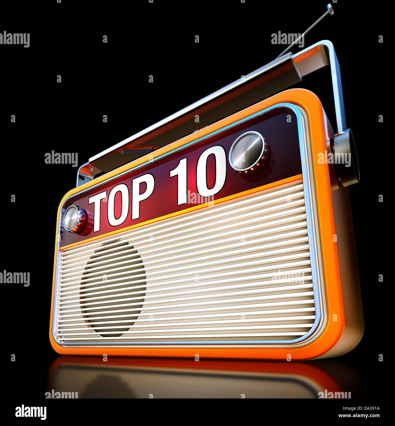 top ten radio Stock Photo Alamy