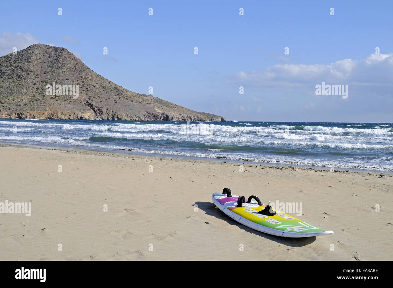 beach, Cabo de Gata Nijar, Almeria, Spain Stock Photo