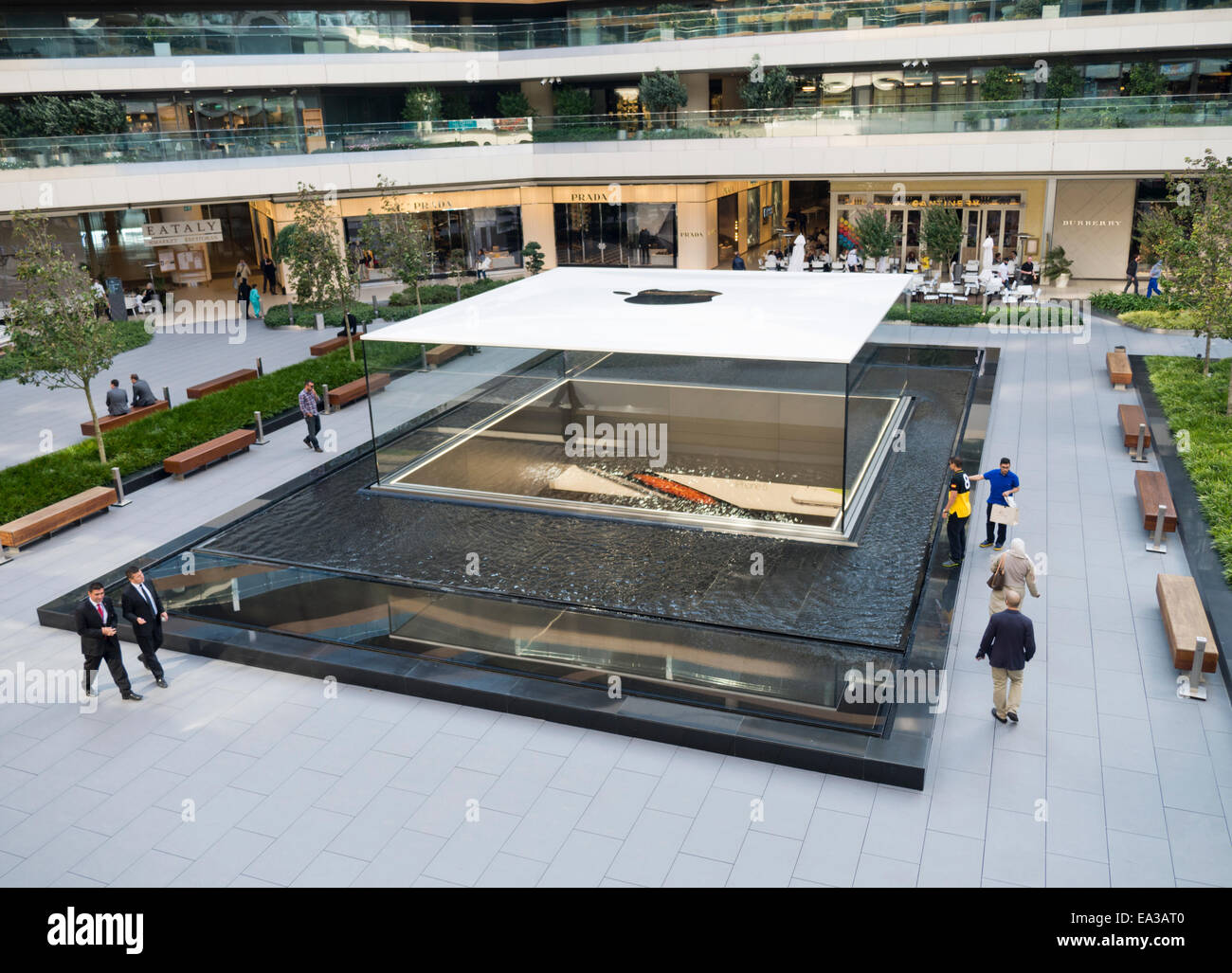 the apple store in the zorlu center in istanbul turkey stock photo alamy