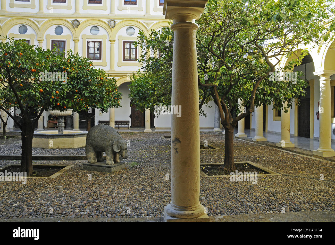 episcopal palace, Museum, Cordoba, Spain Stock Photo
