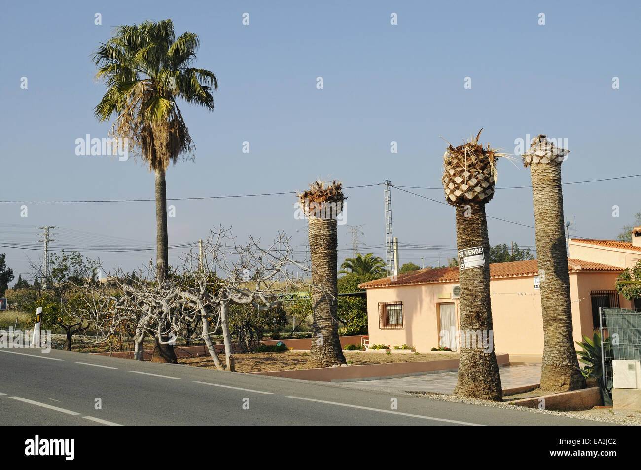 House for sale, Altea, Spain Stock Photo Alamy