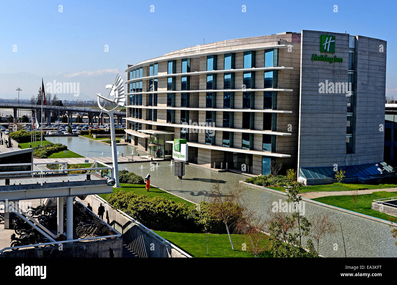 Hotel Holiday Inn Arturo Benitez International Airport Puhadel Santiago Chile Stock Photo Alamy