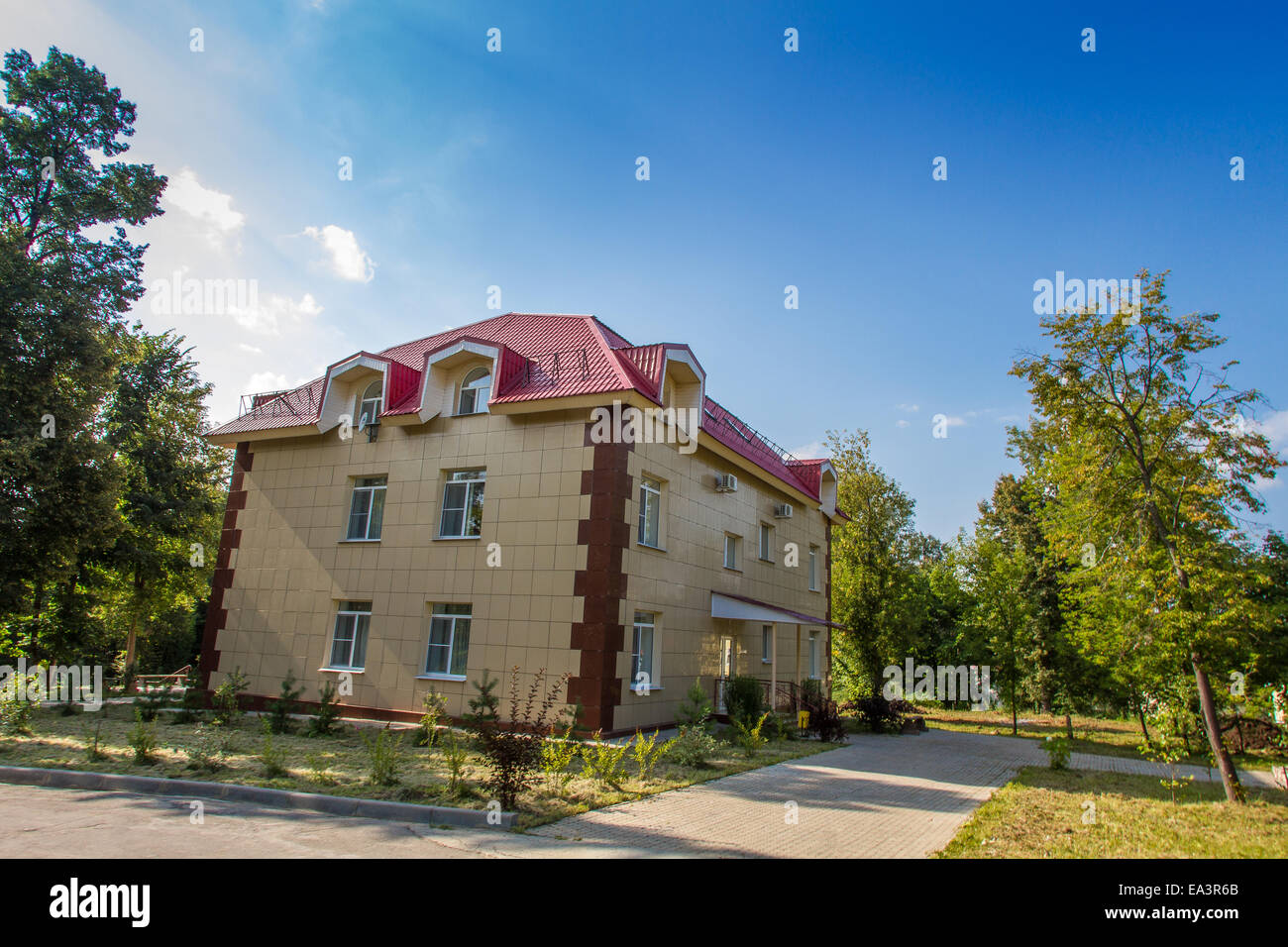 Vacation resort, Tula region, Russia Stock Photo