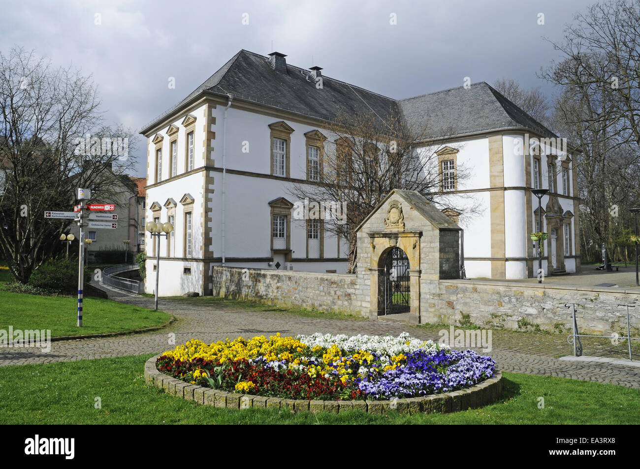 City library, Paderborn, Germany Stock Photo