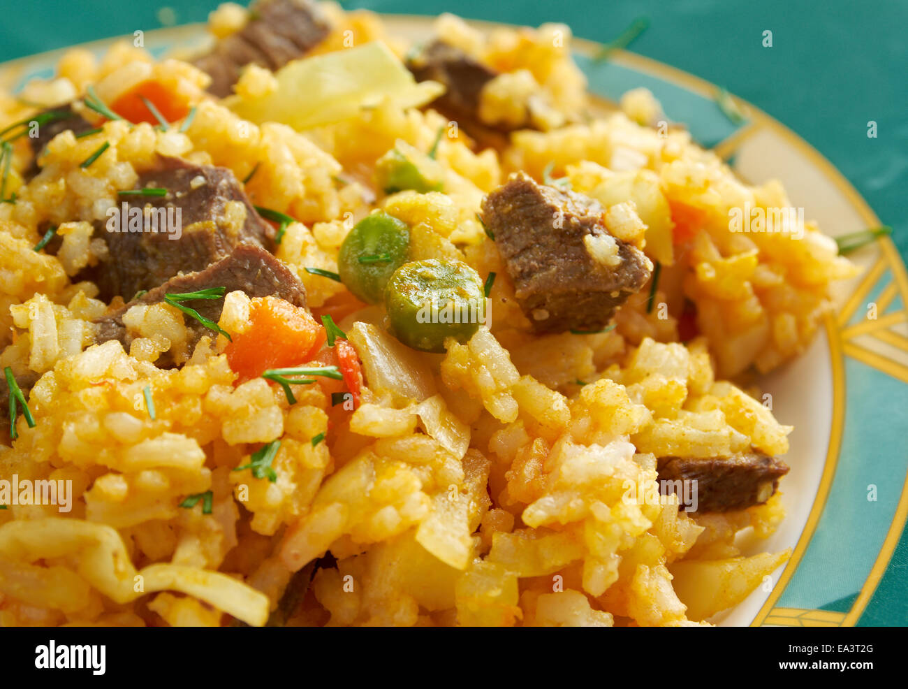 arroz chino colombiana Stock Photo