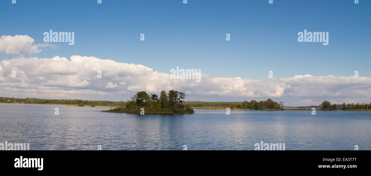 Seliger lake, Tver region, Russia Stock Photo
