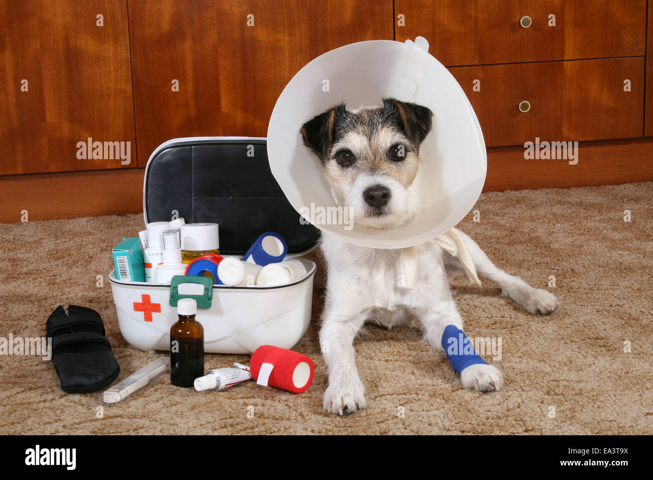 first aid box Stock Photo