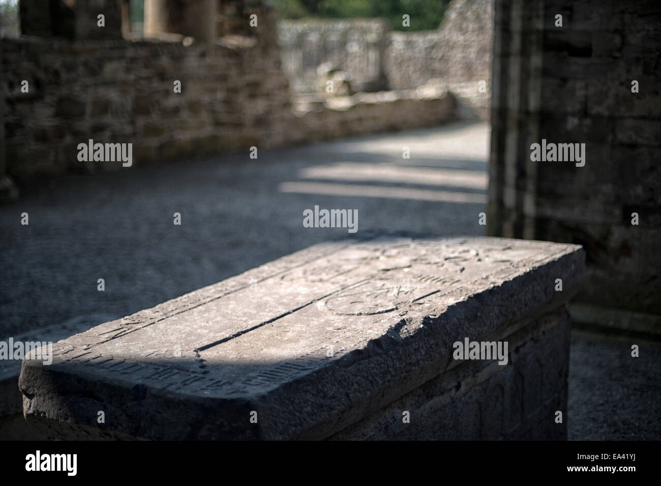 tomb Jerpoint abbey Stock Photo - Alamy