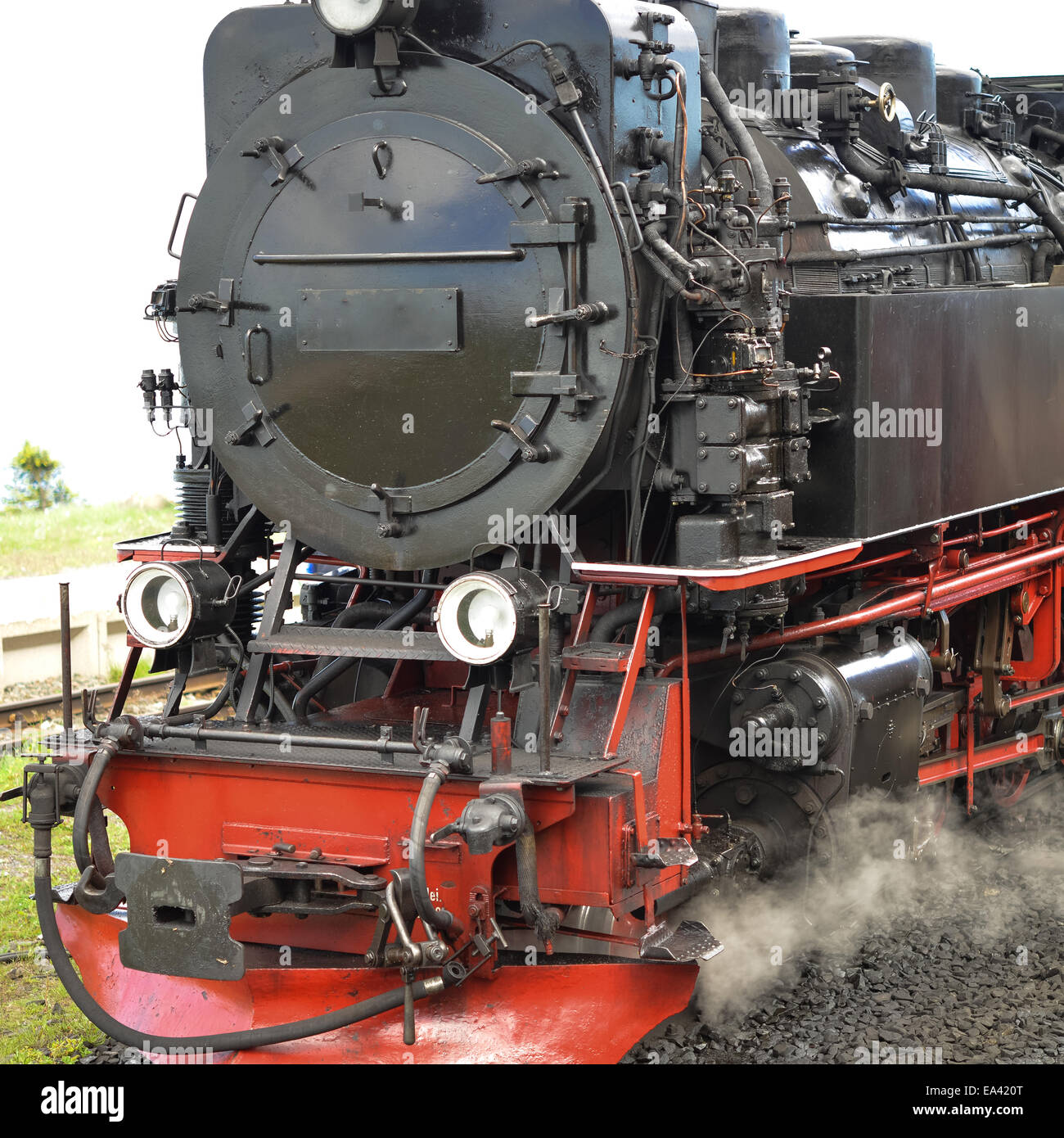 Steam locomotive Stock Photo