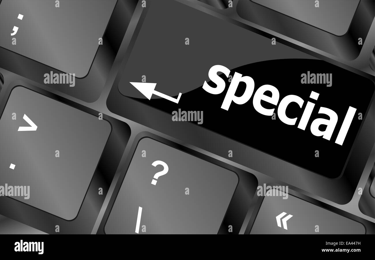 special button on laptop keyboard keys Stock Photo - Alamy
