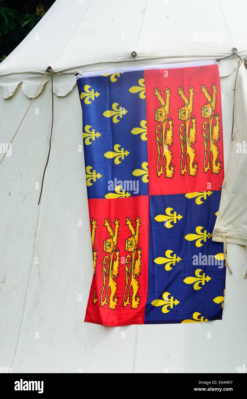Medieval Heraldic Flag Stock Photos Medieval Heraldic Flag Stock
