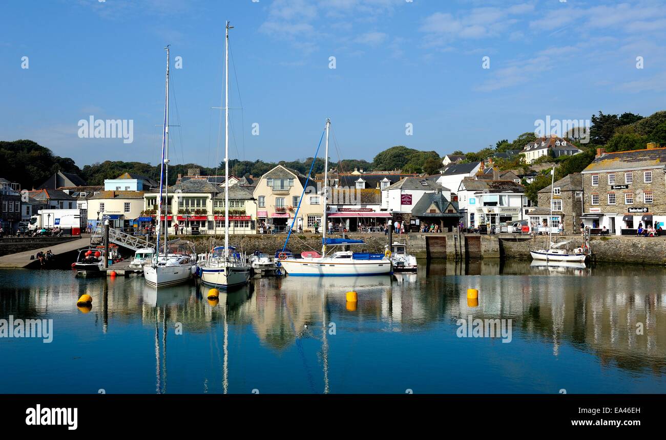 Padstow harbour, Cornwall,England, Britain, UK Stock Photo Alamy