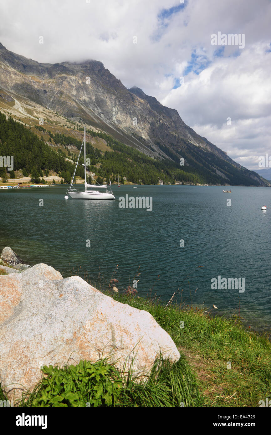 Beautiful Swiss lake Stock Photo - Alamy