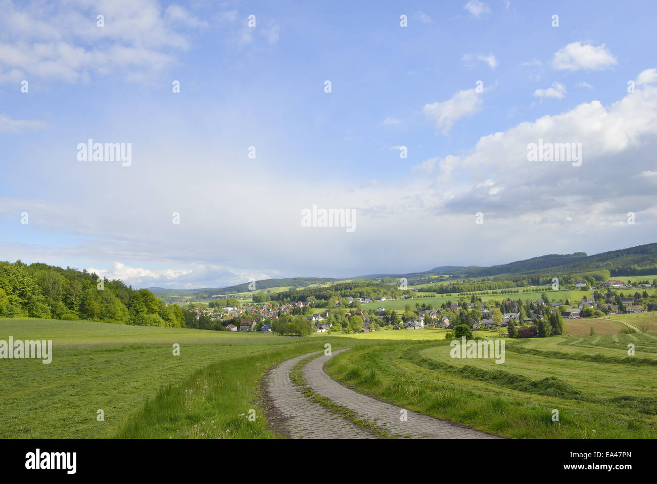 Upper Lusatia Stock Photo Alamy