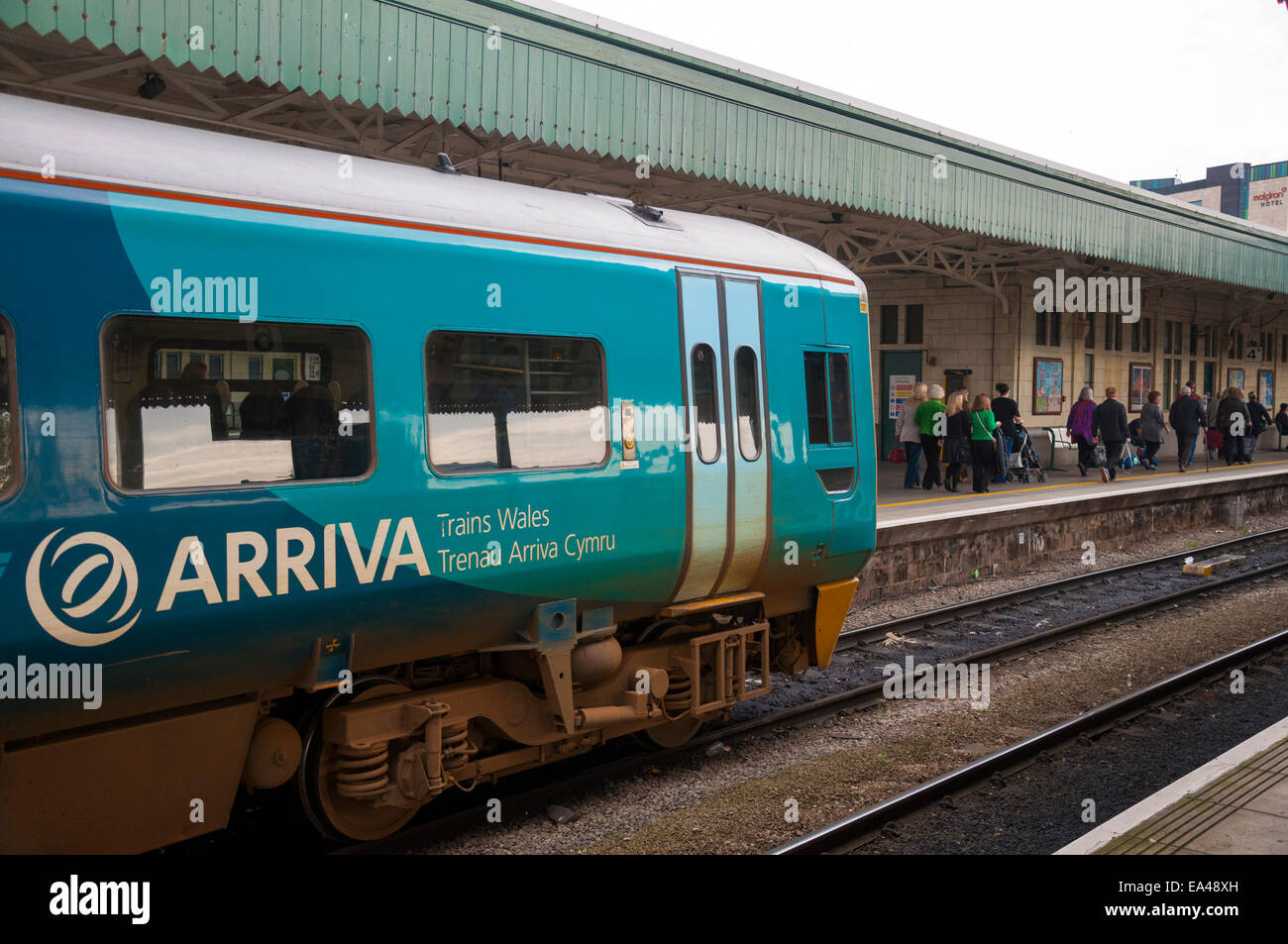 Cardiff central station hi-res stock photography and images - Alamy
