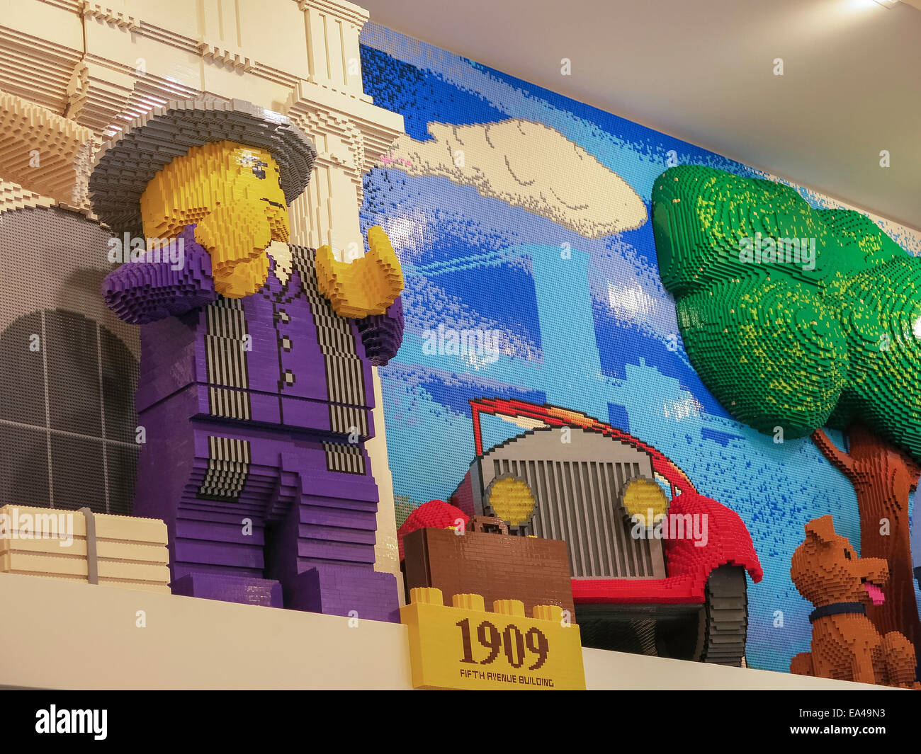 The LEGO Store, Flatiron District, NYC Stock Photo