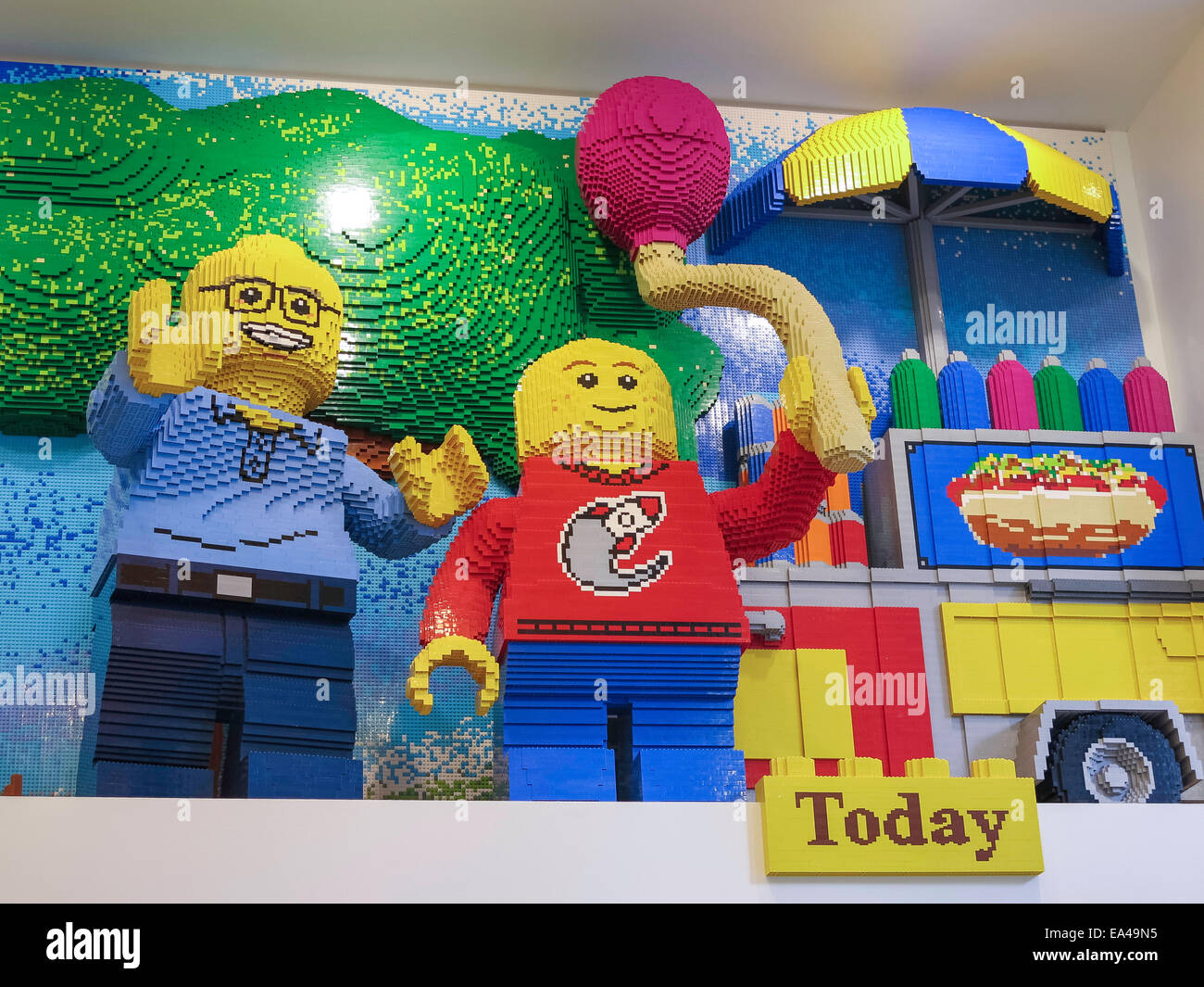 The LEGO Store, Flatiron District, NYC Stock Photo