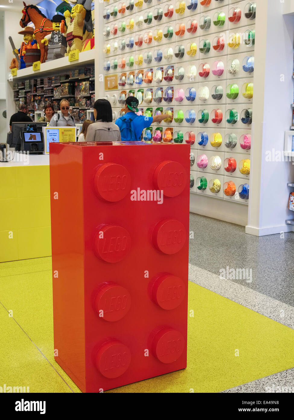 The LEGO Store, Flatiron District, NYC Stock Photo