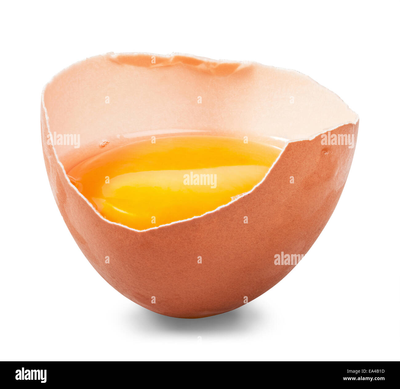 broken egg Stock Photo