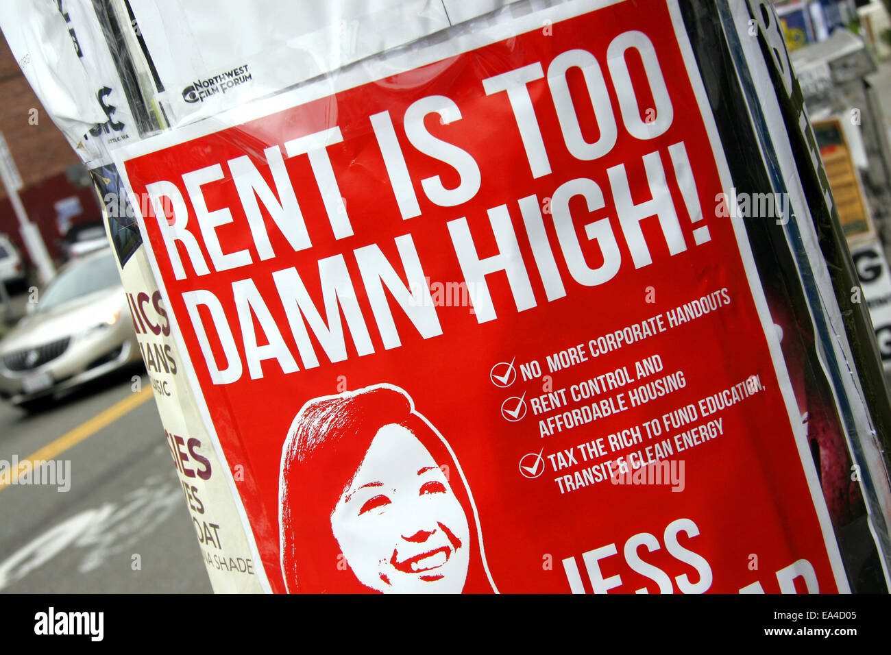 The rent is too damn high hires stock photography and images Alamy