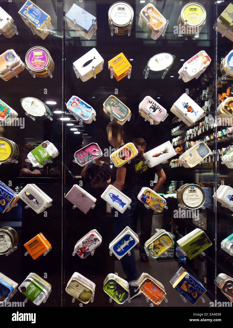 Tin Can restaurant, Upper James Street, London Stock Photo Alamy