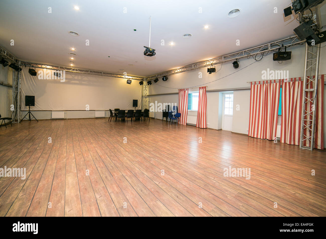 Conference hall Stock Photo