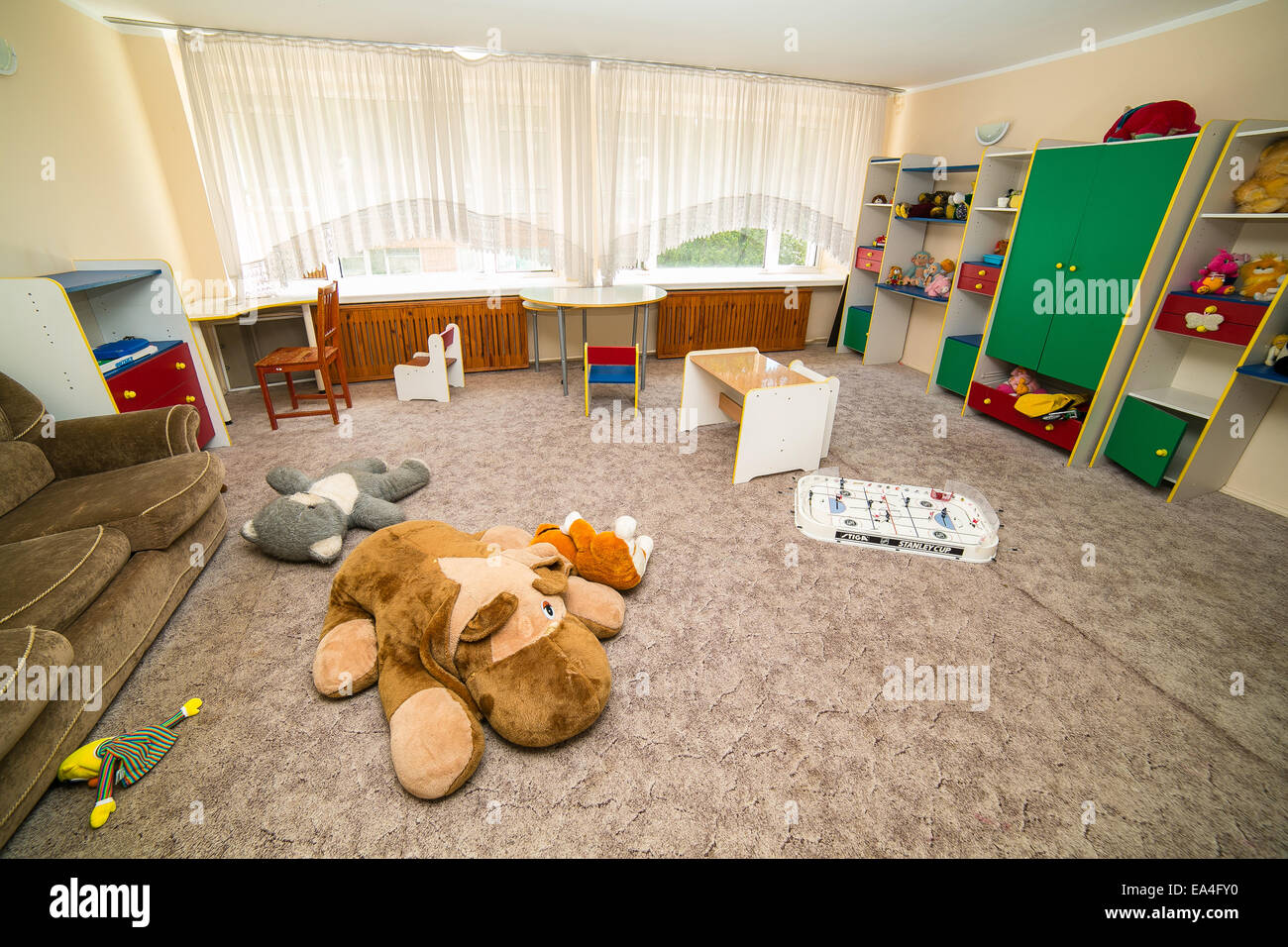 Children's room, modern home Stock Photo