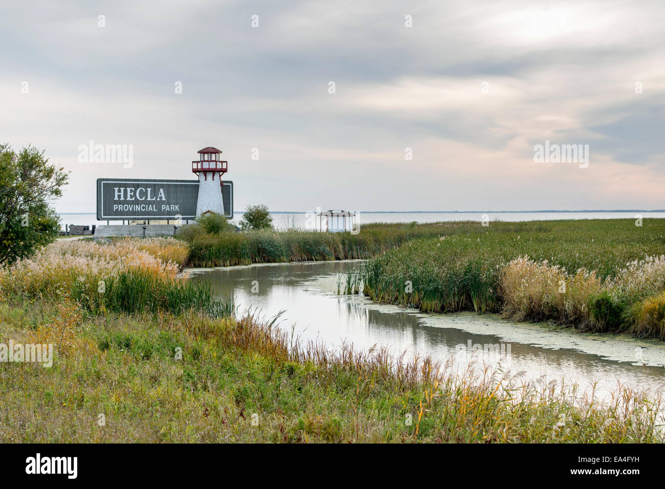 Hecla Island Provincial Park; Riverton, Manitoba, Canada Stock Photo