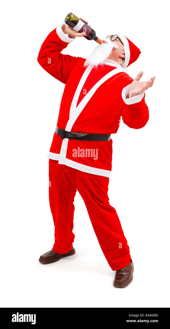 drunk santa costume