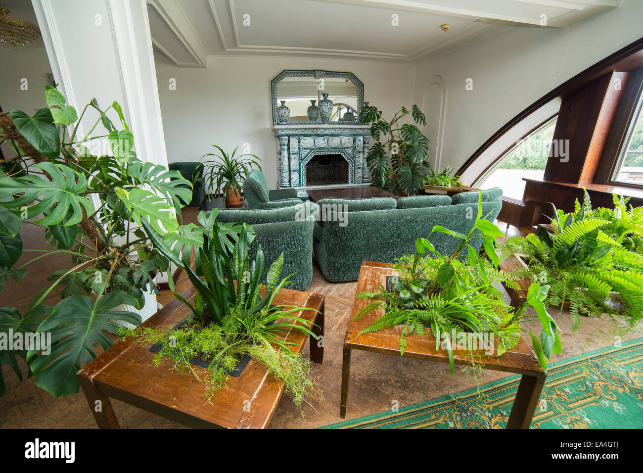 Modern hall hotel room interior hi-res stock photography and images - Alamy
